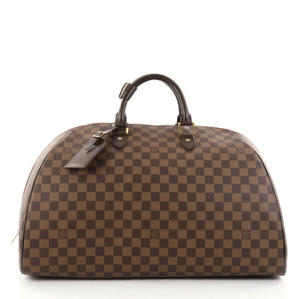 Louis Vuitton Ribera Handbag Damier GM Brown 2776102