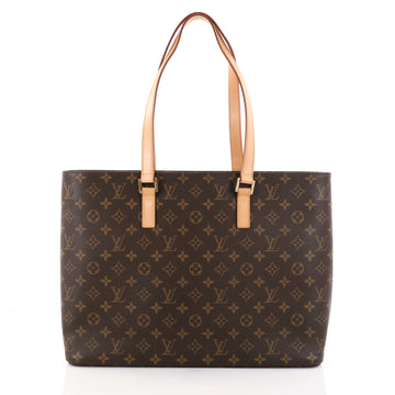 Louis Vuitton Luco Handbag Monogram Canvas Brown 2776202