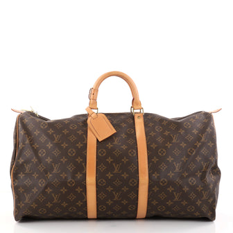 Louis Vuitton Keepall Bag Monogram Canvas 55 Brown 2776501