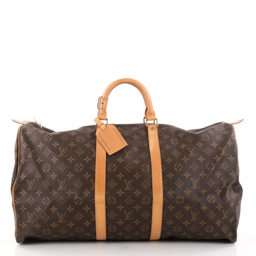 Louis Vuitton Keepall Bag Monogram Canvas 55 Brown 2776501