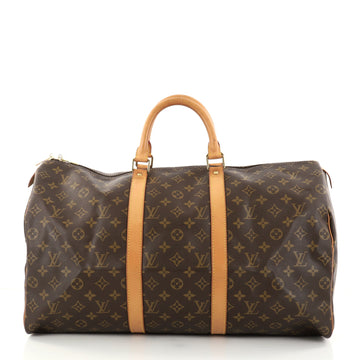 Louis Vuitton Keepall Bag Monogram Canvas 50 Brown 2776801