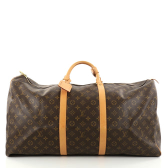 Louis Vuitton Keepall Bag Monogram Canvas 60 Brown 2776802