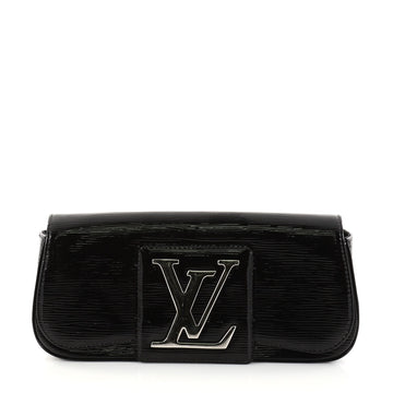 Louis Vuitton Sobe Clutch Electric Epi Leather Black 2776901