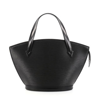 Louis Vuitton Saint Jacques Handbag Epi Leather PM Black 2778401