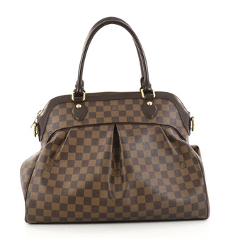 Louis Vuitton Trevi Handbag Damier GM Brown 2779401