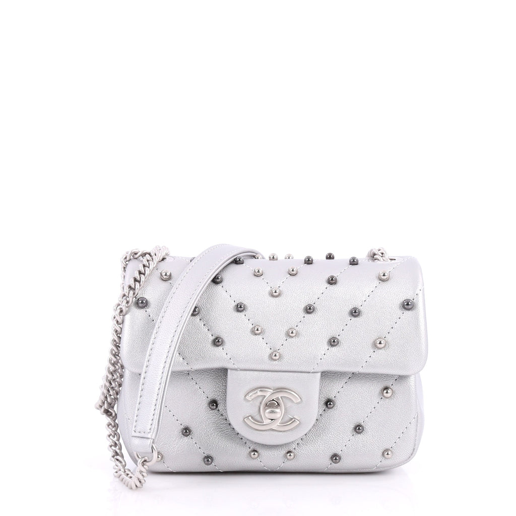 Buy Chanel Stud Wars Flap Bag Embellished Chevron Lambskin 2780201