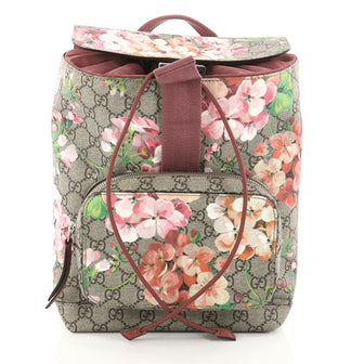 Gucci Buckle Backpack Blooms Print GG Coated Canvas 2780401