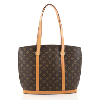 Louis Vuitton Babylone Handbag Monogram Canvas Brown 2782301