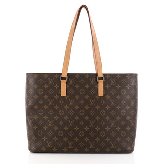 Louis Vuitton Luco Handbag Monogram Canvas Brown 2783003