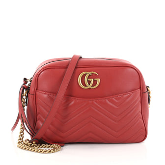 Gucci GG Marmont Shoulder Bag Matelasse Leather Medium 2784001