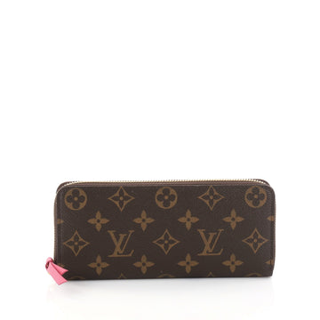 Louis Vuitton Clemence Wallet Monogram Canvas Brown 2784202