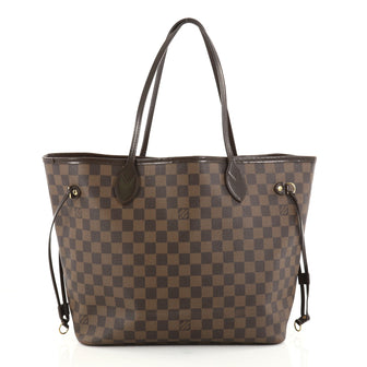 Louis Vuitton Neverfull Tote Damier MM Brown 2784303