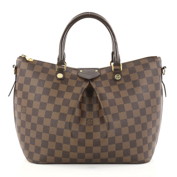 Louis Vuitton Siena Handbag Damier MM Brown 2784602