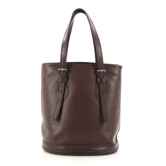 Louis Vuitton Petit Bucket Bag Epi Leather Brown 2784802