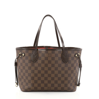 Louis Vuitton Neverfull Tote Damier PM Brown 2786302