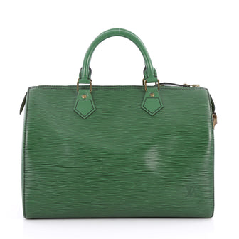 Louis Vuitton Speedy Handbag Epi Leather 30 Green 2787301