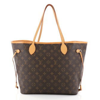 Louis Vuitton Neverfull Tote Monogram Canvas MM Brown 2787502