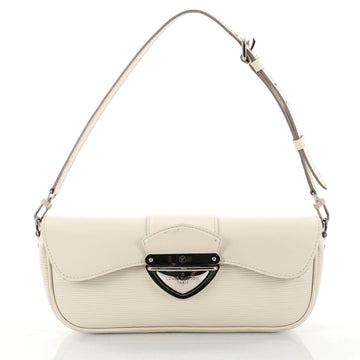 Louis Vuitton Montaigne Clutch Epi Leather White 2788601