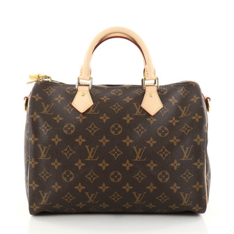 Louis Vuitton Speedy Bandouliere Bag Monogram Canvas 30 2788901