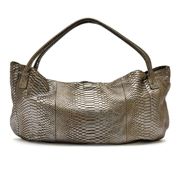 Prada Madras Two Handles Tote Woven Leather Large