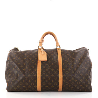 Louis Vuitton Keepall Bag Monogram Canvas 60 Brown 2791604