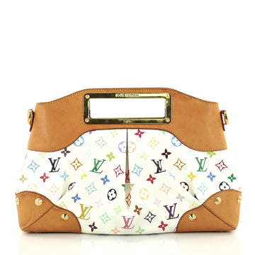 Louis Vuitton Judy Handbag Monogram Multicolor GM White 2794501