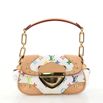 Louis Vuitton Marilyn Handbag Monogram Multicolor White 2794801