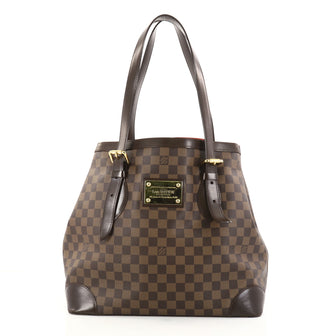 Louis Vuitton Hampstead Handbag Damier GM Brown 2795103