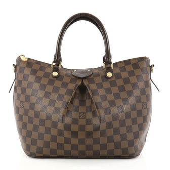 Louis Vuitton Siena Handbag Damier MM Brown 2795802