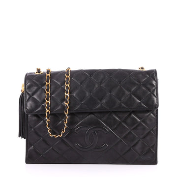 Chanel Vintage Diamond CC Flap Bag Quilted Lambskin 2798301