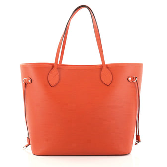 Louis Vuitton Neverfull Tote Epi Leather MM Orange 2798401