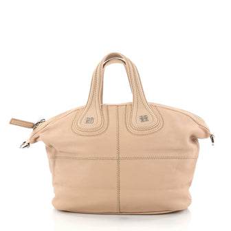 Givenchy Nightingale Satchel Leather Medium Neutral 2799804