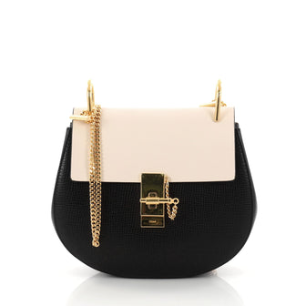 Chloe Drew Crossbody Bag Leather Small Black 2800701