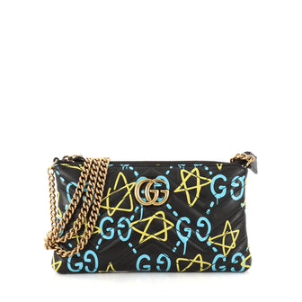 Gucci Chain Shoulder Bag GucciGhost Matelasse Leather 2803202