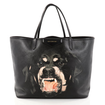 Givenchy Antigona Shopper Printed Coated Canvas Large Black 2805602