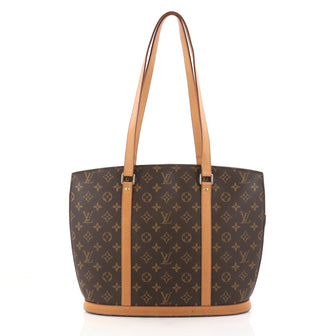 Louis Vuitton Babylone Handbag Monogram Canvas Brown 2809903