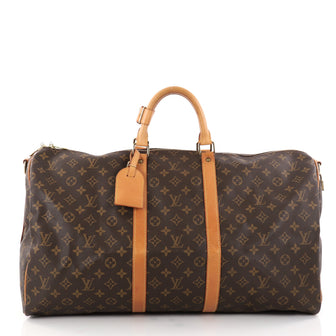 Louis Vuitton Keepall Bandouliere Bag Monogram Canvas 55 2810003