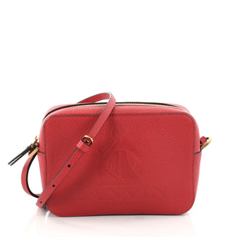 Lanvin Nomad Crossbody Leather Small Red 2811101