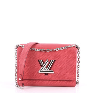 Louis Vuitton Twist Handbag Epi Leather MM Pink 2813701