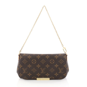Louis Vuitton Favorite Handbag Monogram Canvas PM Brown 2815301