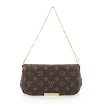 Louis Vuitton Favorite Handbag Monogram Canvas PM Brown 2815301
