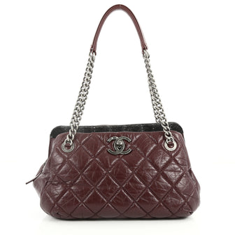 Chanel Portobello Bowler Bag Quilted Aged Calfskin and 2817304