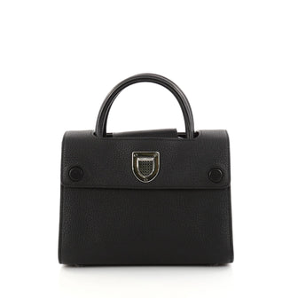Christian Dior Diorever Handbag Leather Mini Black 2817701