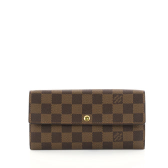 Louis Vuitton Sarah Wallet Damier Brown 2818801