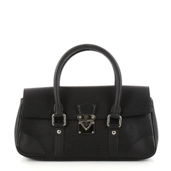Louis Vuitton Segur Handbag Epi Leather PM Black 2819905