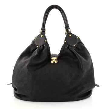 Louis Vuitton XL Hobo Mahina Leather Black 2819906