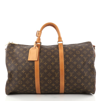 Louis Vuitton Keepall Bandouliere Bag Monogram Canvas 50 2821504