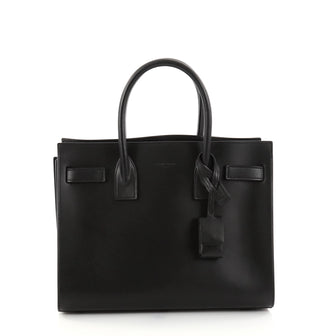 Saint Laurent Sac de Jour NM Handbag Leather Baby Black 2822101