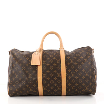 Louis Vuitton Keepall Bandouliere Bag Monogram Canvas 50 2823601