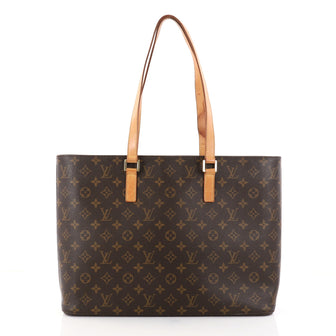 Louis Vuitton Luco Handbag Monogram Canvas Brown 2824803